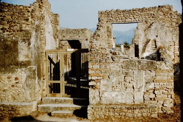 Ix Pompeii December Entrance On Via Nola Looking East